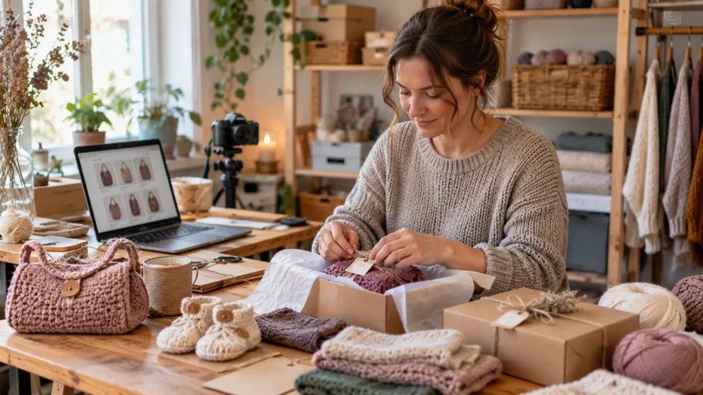 Slik starter du en liten nettbutikk med håndlagde produkter